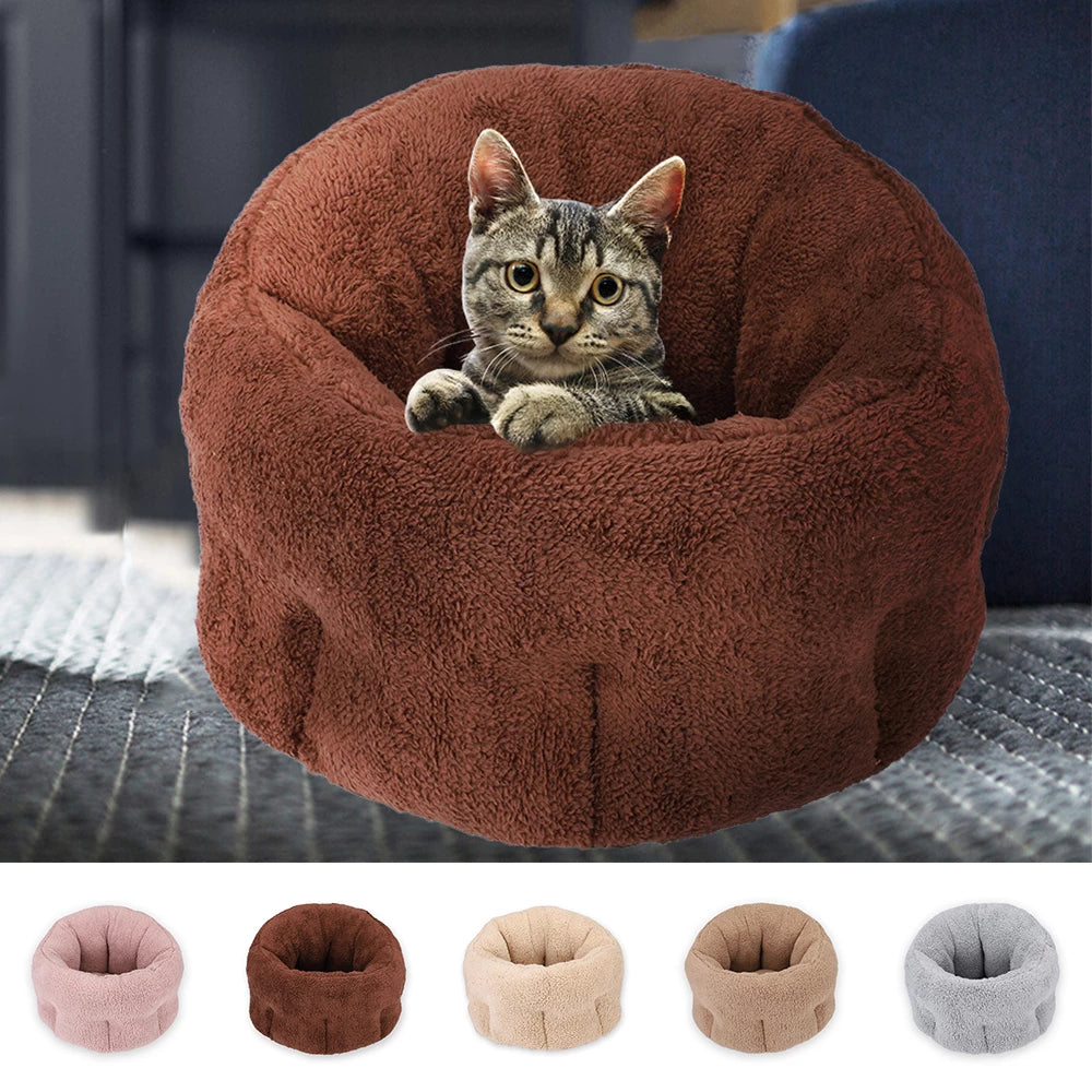 Dog House Cat House Pet House Cotton Lint Pet Puppy Dog Beds Large Dogs Indoor Dog Calming Beds Warm Dog Sofa Washable