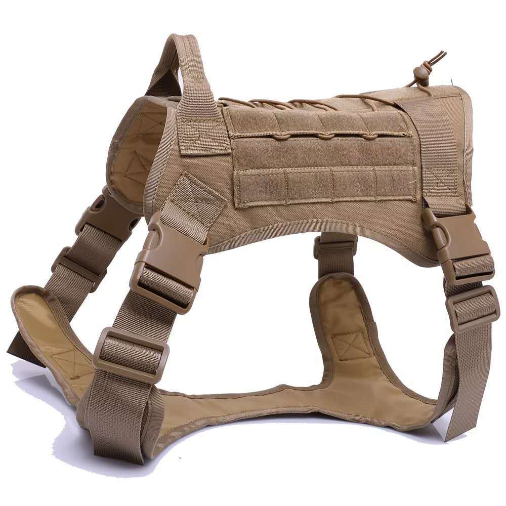 Military Tactical Dog Harness Service Working Pet Dog