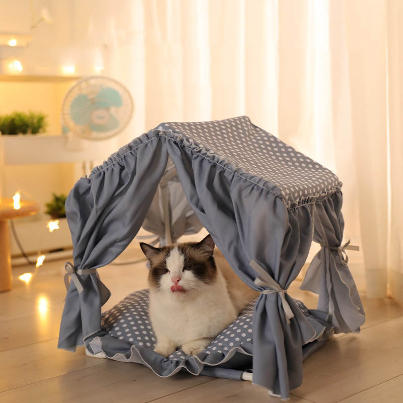Foldable Summer Cat Bed House Cat Tent Kennel Pet Beds For Dog Cat House Dog Bed Dog House Cat Hammock Pet Products
