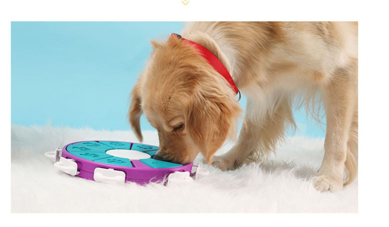 Dog Puzzle Toys Increase IQ Interactive Puppy Dog Food Dispenser Pet Dogs Training Games Feeder For Puppy Medium Dog Bowl Dog Puzzle Toys Increase IQ Interactive Puppy Dog Food Dispenser P